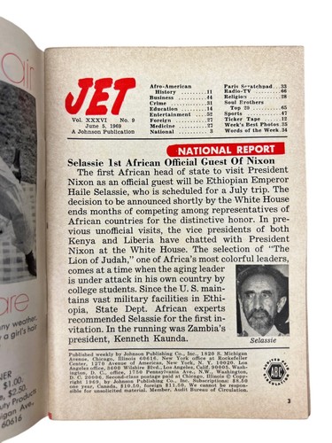 Vintage 1969 JET MAGAZINE Lot 6 Issues BLACK HISTORY Civil Rights MLK May 1 Bus - Picture 13 of 24
