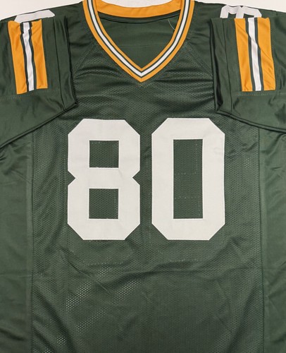 Camiseta deportiva verde réplica personalizada firmada por Donald Driver de los Packers con Packer for Life JSA - Imagen 2 de 3