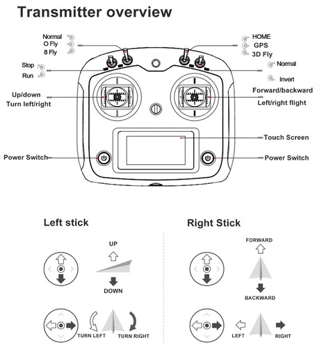 Fly Wing FW450L V2.5 RC Helicopter FBL 3D GPS 6CH RTF with 2 Batteries Yellow - Picture 3 of 24