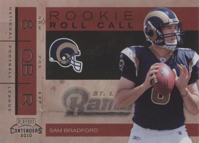 2010 Playoff Contenders Sam Bradford #1 - 1 of 2