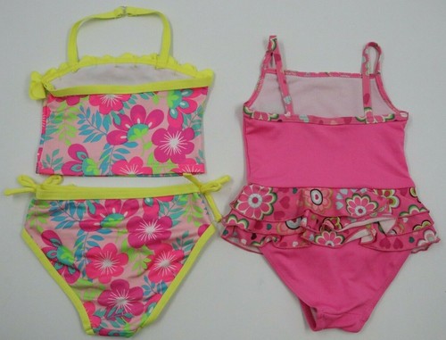 Penelope Baby Girl 2 Piece 1 Piece Swimsuits Swimwear Size 18 Months - Picture 2 of 6