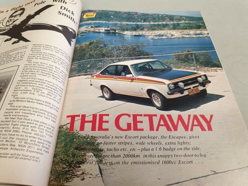 Feb 1977 MODERN MOTOR Mag BMW Ford ESCORT Small UTES & Hatchbacks - Bild 8 von 10