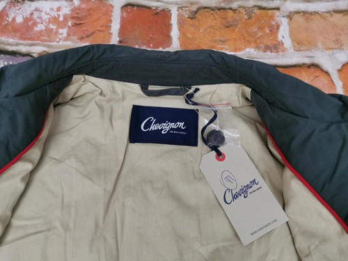 New Chevignon Vintage Harrington Jacket - Stuart Mouse Gray Casual Size S New - Picture 7 of 8