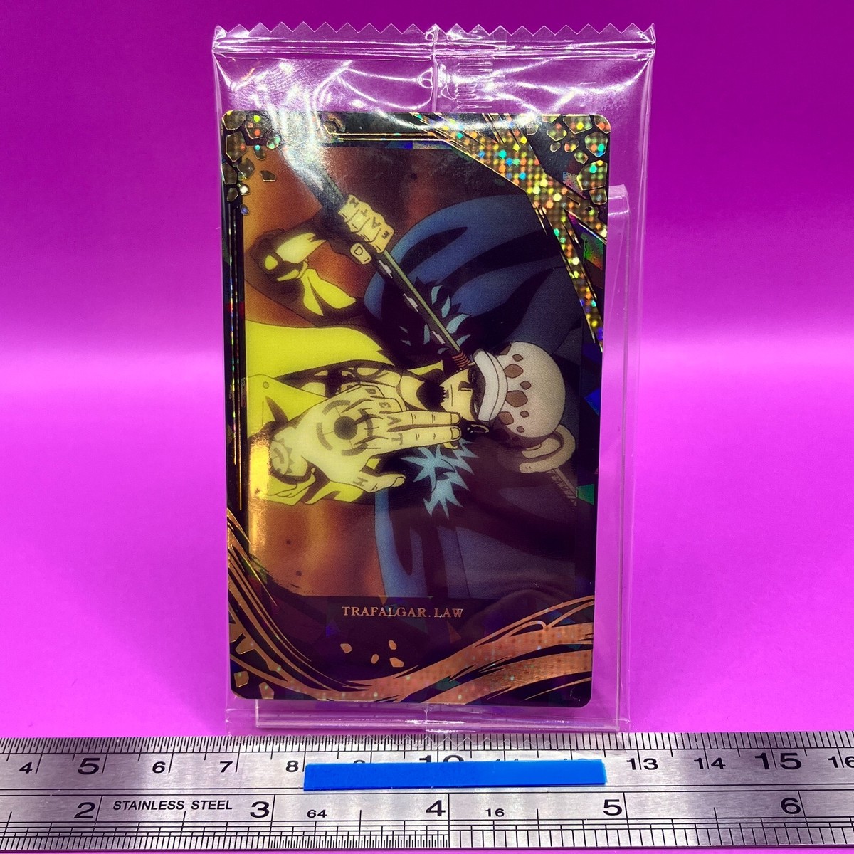 Trafalgar Law OP1-22 SR One Piece Wafer Card Holo Prism Foil