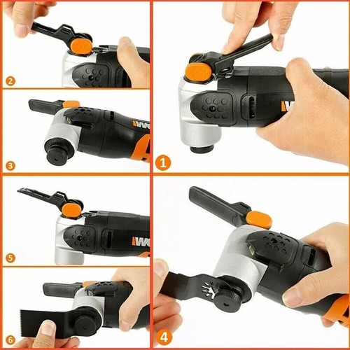 17X Oszillierendes Sägeblatt Multifunktionswerkzeug Zubehör Set Multitool - Bild 12 von 12