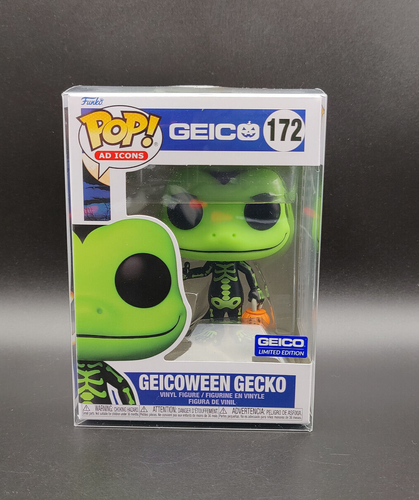 Funko Pop! Ad Icons Geico Green Geicoween Gecko #172 - 第 1/6 張圖片