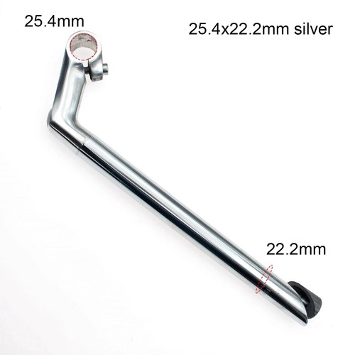 25.4mm*22.2mm Bicycle Handlebar Stem Gooseneck Design Fixed Gear Bike Road - Picture 21 of 22