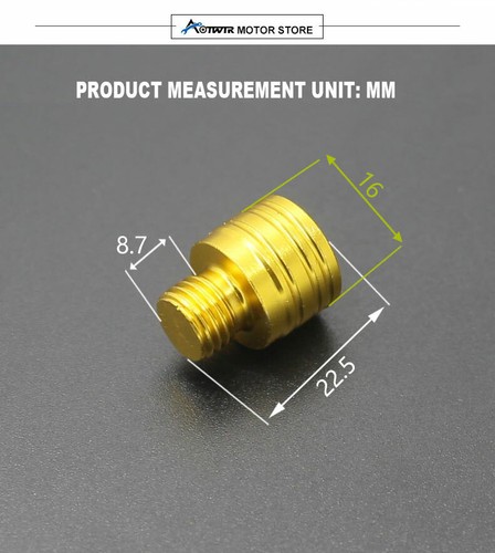 CNC 10MM Rearview Side Mirror Hole Screws Plugs Bolts For Honda PCX 2017-2021 - Bild 9 von 14