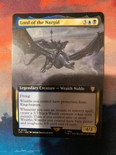 MTG Lord of the Rings Lord of the Nazgul Extended Art