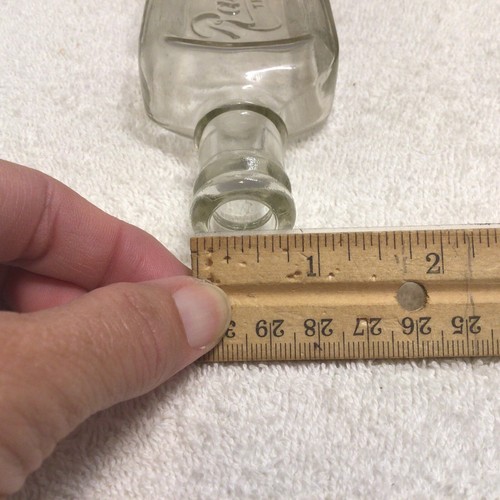 Rawleigh's Trademark Medicine Bottle Clear - Picture 8 of 9