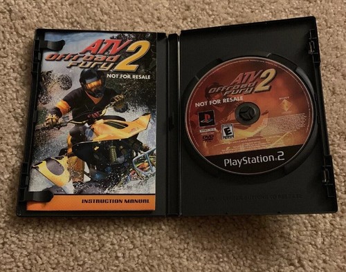 ATV OFFROAD FURY 2 PLAYSTATION 2 PS2 COMPLETE IN BOX NOT FOR RESALE VERSION - Picture 2 of 3