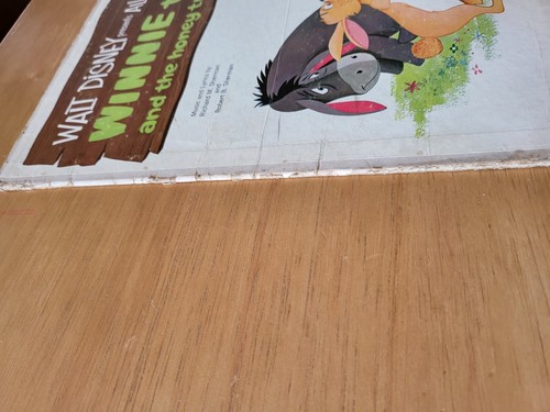 1965 DISNEY Winnie The Pooh And The Honey Tree VINILE LP DQ-1277 LP1 - Foto 3 di 12