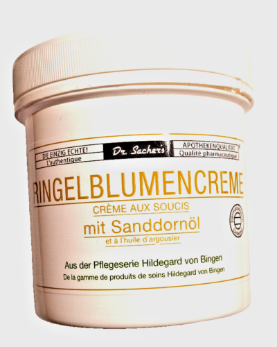 Dr. Sachers Ringelblumen Creme mit Sanddornöl im Tiegel 250ml - Afbeelding 1 van 3