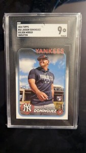 2024 Topps Series 1 - Golden Mirror SSP #60 Jasson Dominguez  (RC) 