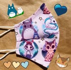 Studio GHIBLI Totoro Handmade Anime KAWAII Netflix  Face Mask 🇯🇵 📺