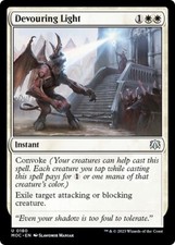 DEVOURING LIGHT x4 mtg NM-M Commander March of The Machine 4 Unc