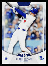 2024 Topps SHOHEI OHTANI 50/50 Singles - You Pick Complete Your Set Actual Scans