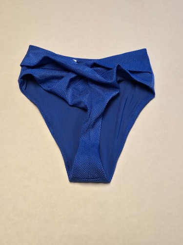 NWT American Eagle Aerie Blue Textured Women's Swim Suit Choose Top Or Bottoms - Picture 50 of 69