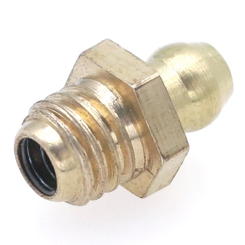Metric BSP NPT Male Thread Brass Hex Grease Zerk Nipple Fittings For Grease Gun - Picture 21 of 119