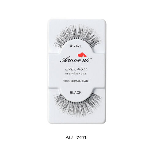 6 AMOR US Human Natural Hair False Eyelashes - 6 Pairs "Pick Your 1 Type"*Joy's* - Picture 55 of 59
