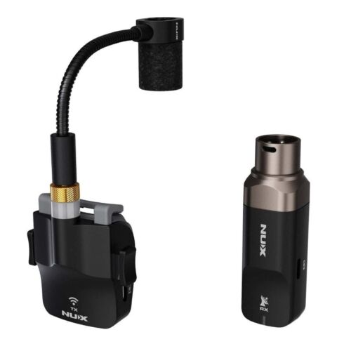 NUX B-6 2.4GHz Wireless Saxophone Microphone System Black - Picture 2 of 7