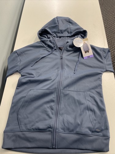 Mondetta Ladies' Performance Full Zip Hoodie X-Small Blue NEW X-Small XS - Picture 9 of 19