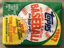 1987 Topps Wax Pack Mickey Tettleton Athletics 2nd Yr. Catcher Showing Top Front