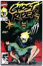 GHOST RIDER #7, NM+, Johnny Blaze,  ScareCrow, Blackout, Mark Texeira,1990