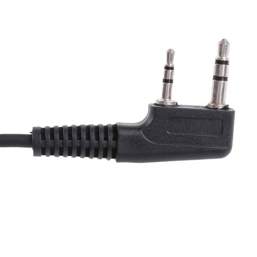 2Pin Advanced D Shape Clip-Ear Ptt Headset Earpiece Mic For UV5R HYT TC286 - Zdjęcie 7 z 8