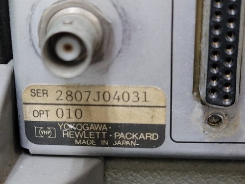 HP 8753B : Network Analyzer, 3GHz AS-IS (0431) - Picture 11 of 11