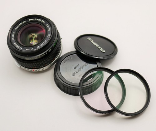 Olympus OM10 35mm Film SLR Camera + Zuiko 28mm f/2.8 Lens – Tested, Works Great - Picture 10 of 23