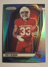 2024 Panini Prizm Trey Benson Silver Variation #38 RC Arizona Cardinals