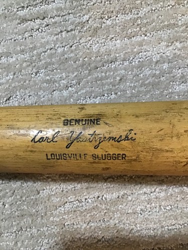 Bate de béisbol vintage. Carl Yastrzemski. Louisville Slugger. - Imagen 2 de 5