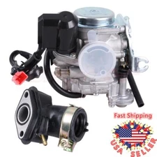 Scooter Carb Carburetor 50cc Chinese GY6 139QMB Moped 49cc 50cc SUNL BAJA TAOTAO