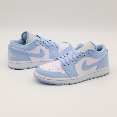 ★関税/送料込★ NIKE (W) Jordan 1 Low White Ice Blue JORDAN BRAND WMNS AIR JORDAN 1 LOW WHITE/ICE BLUE 22HO-I