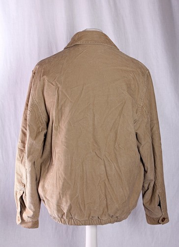 Marks & Spencer Vintage Cord Bomber Jacket Coat Classic Corduroy Beige Men's M - Picture 5 of 11