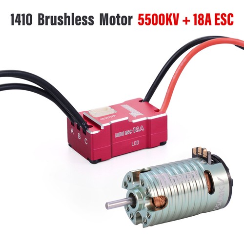Rocket MINI RC Brushless Motor 18A ESC Combo   for Kyosho 1/24 1/28 1/32 RC Car - Picture 30 of 33
