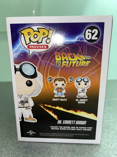 Funko POP! Dr. Emmett Brown 62 Glow Back to the Future Mega Con Exclusive - Bild 5 von 8