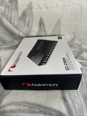 音響機器　MA-M15A NEW Nakamichi EQ-Z8125 Car Audio 7-band Graphic Equalizer