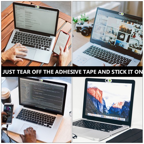 6pcs Ultra dünner Schleife Laptop -Kameraabdeckungskamera Cove Aufkleber - Afbeelding 2 van 12