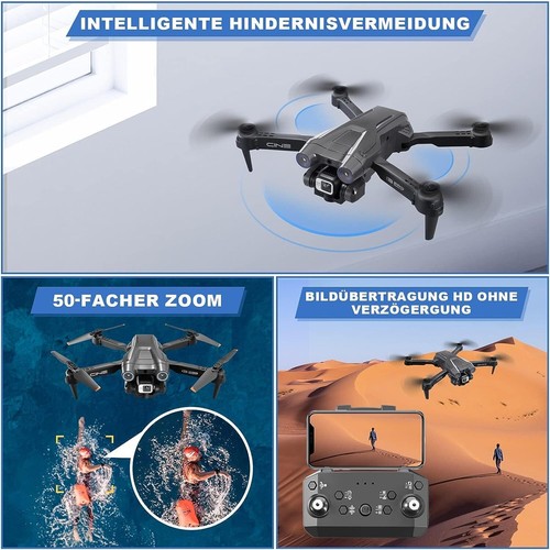 Foldable Drone with 4K Camera for Beginners,Adults RC Quadcopter W/ 2 Batteries - Picture 6 of 15