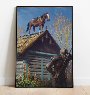 The Witcher 3 Poster, Game Print, Wall Art, Gift for Gamers #2