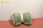 Room Essentials Channeled Plush 50x60" Throw Blanket Green*