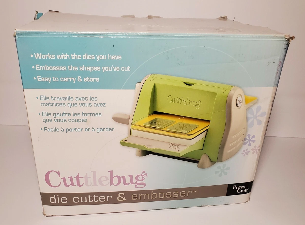 Cuttlebug Cricut companion embossing folder set Freshly picked