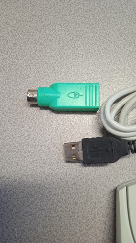 Souris filaire Logitech M-BE58 3 boutons fiche PS2 et USB - Photo 3/3