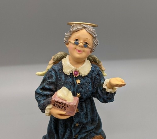 Boyds Wee Folkstone "Nana Angelless Peekins Watching Over You" #36009 Angelo - Foto 3 di 10