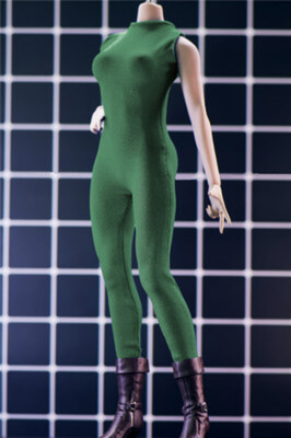 1//6th Custom Black PU Leather Pants Model For 12/" PH hotstuf UD Female Body Doll