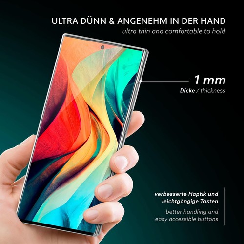 Hülle für Samsung Galaxy S24 Ultra Schutzhülle Silikon Case Cover Transparent - Bild 2 von 9