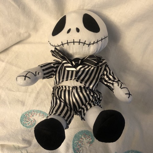 Nightmare Before Christmas Sitting Jack Skellington   12” Plush Disney - Picture 6 of 7