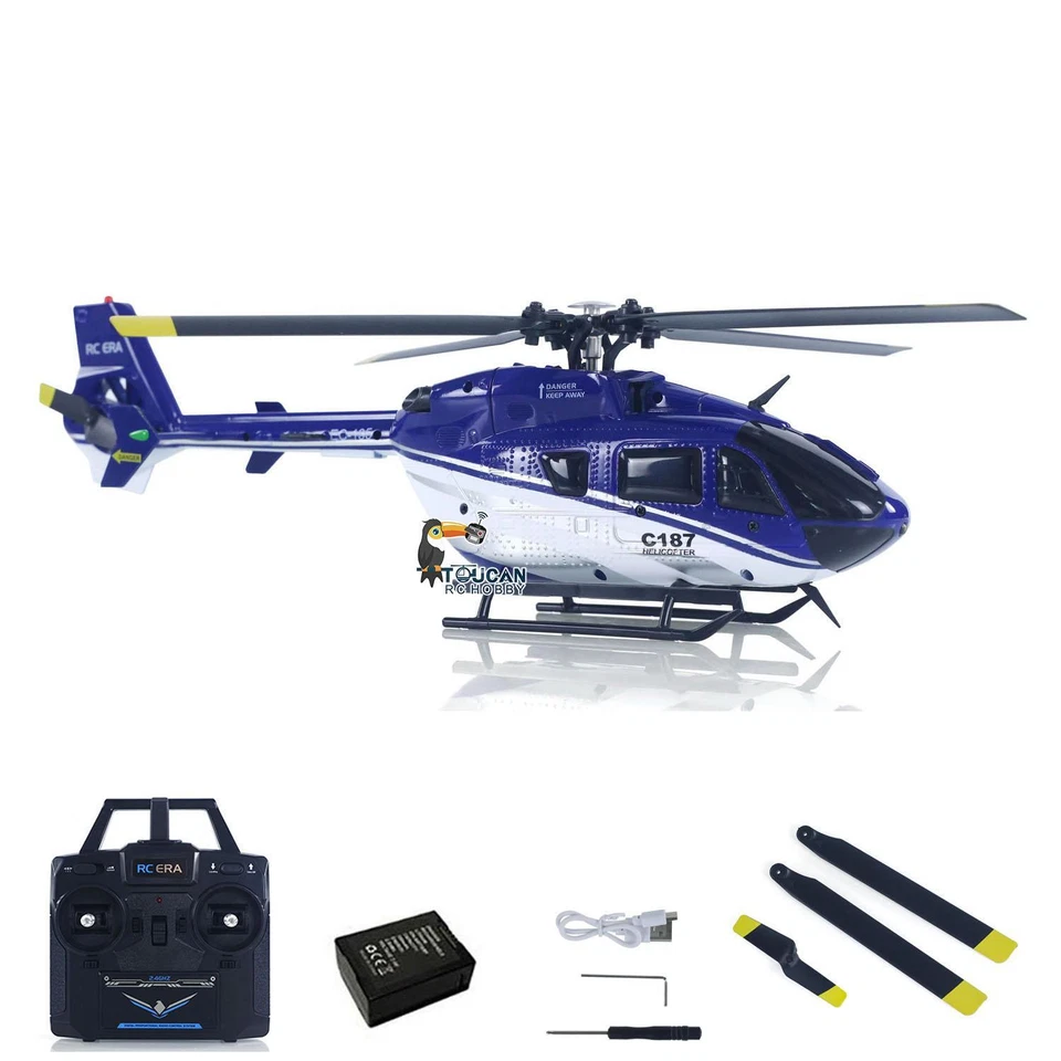 RC Helicopter C187 Gyroscope Stabilization Altitude Hold Charger Model Aircraft - Image 2 of 4